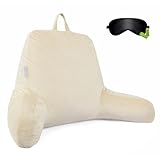 MERIDIA Premium Lesekissen - Rückenkissen Bett, Sofa Lesekissen für Bett Rückenlehne - Reading Pillow Sitzkissen