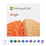 Microsoft 365 Single | 12 Monate, 1 Nutzer | Word, Excel, PowerPoint | 1TB OneDrive Cloudspeicher | PCs/Macs & mobile Geräte | Aktivierungscode per E-Mail
