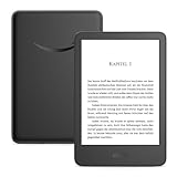 Amazon Kindle (16 GB) – Der leichteste und kompakteste Kindle, mit blendfreiem Bildschirm, schnellerem Umblättern, anpassbarem Frontlicht und langer Akkulaufzeit – ohne Werbung – schwarz