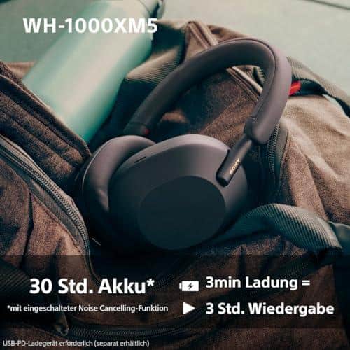 Meine Erfahrung mit den Sony WH-1000XM5: Klang und Komfort