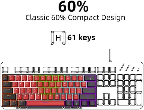 Meine Erlebnisse mit der Snpurdiri 60% Gaming-Tastatur 4