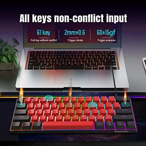 Meine Erlebnisse mit der Snpurdiri 60% Gaming-Tastatur 5