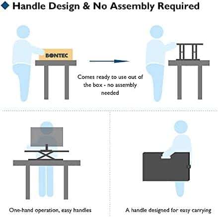 Mein Test des BONTEC Steh-Sitz Schreibtischs: Ergonomie trifft Stil 4