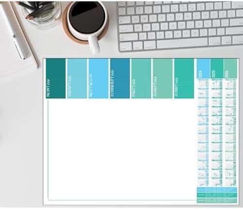 Mein kreativer Begleiter: Die perfekte Schreibtischunterlage