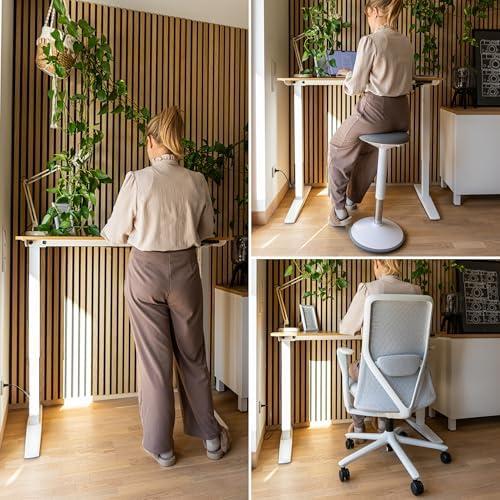 Mein Testbericht: Der hjh OFFICE Sitz-Steh-Schreibtisch im Fokus