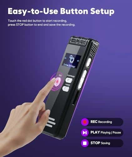 Meine Erfahrungen mit dem NekSide Diktiergerät: Effizient und klar!