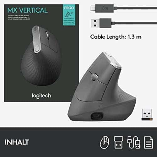Meine Erfahrungen mit der logitech MX Vertical: Ergonomie & Komfort 4