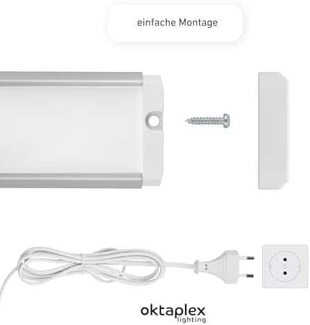 Meine Erfahrung mit der dimmbaren Oktaplex Riva Unterbauleuchte