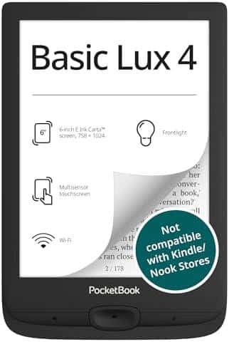 Meine Erfahrungen mit dem PocketBook Basic Lux 4 E-Reader
