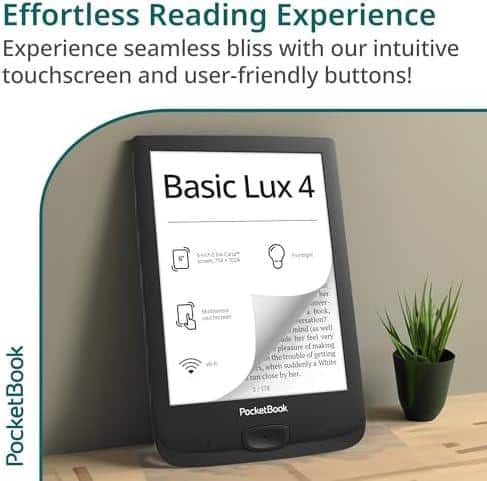 Meine Erfahrungen mit dem PocketBook Basic Lux 4 E-Reader