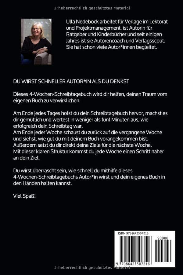 Mein Schreibtagebuch: Ein kreativer Begleiter für Autoren