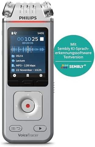 Meine Erfahrungen mit dem Philips DVT4115 VoiceTracer im Test
