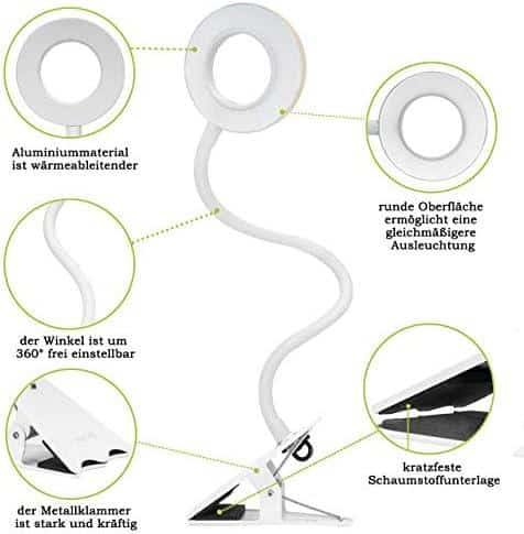 Mein Lichtblick: Die 10W Klemmleuchte für kreative Köpfe