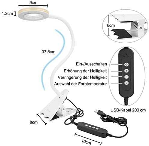 Mein Lichtblick: Die 10W Klemmleuchte für kreative Köpfe