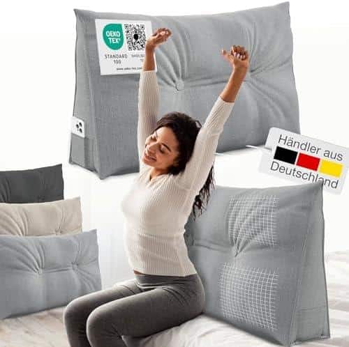 Mein perfekter Schreib- und Lese-Begleiter: Das ELONEO Rückenkissen