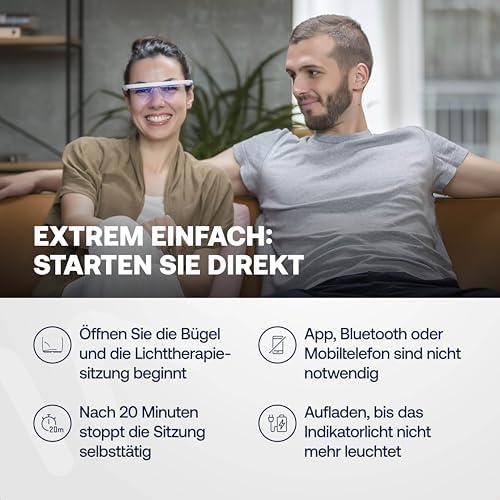 **AYOlite Lichttherapiebrille: Ein Gamechanger für mehr Energie und besseren Schlaf**
Die AYOlite Lichttherapiebrille hat sich als eine der effektivsten Alternativen zu herkömmlichen Tageslichtlampen etabliert. Besonders in der dunklen Jahreszeit erleben viele Menschen Müdigkeit und Antriebslosigkeit. Die innovative Brille nutzt die Vorteile von blau-türkisfarbenem Licht, um den natürlichen Schlaf-Wach-Rhythmus zu unterstützen, wodurch Nutzer in den Wintermonaten vitaler und energetischer fühlen können.
**Vorteile der AYOlite Lichttherapiebrille:**
1. **Bewegungsfreiheit:** Anders als herkömmliche Tageslichtlampen ist die AYOlite leicht und bietet uneingeschränkte Bewegungsfreiheit. Sie kann problemlos über der normalen Brille getragen werden, sodass alltägliche Aktivitäten wie Frühstück zubereiten nicht unterbrochen werden müssen.
2. **Natürliche Energie:** Die Brille hilft, den Biorhythmus zu stabilisieren und bietet eine natürliche Methode gegen Müdigkeit und Winterdepression. Viele Nutzer berichten von einem gesteigerten Energielevel und einer besseren Stimmungsteilhabe im Alltag.
3. **Nachgewiesene Sicherheit:** Das von der AYOlite ausgestrahlte Licht ist zu 100% sicher für die Augen und entspricht den internationalen Sicherheitsstandards (IEC 62471). Dies wurde auch durch unabhängige Prüfungen, unter anderem von TÜV Rheinland, bestätigt.
4. **Einfach und benutzerfreundlich:** Die Angebotsgarantie von 30 Tagen ermöglicht es den Nutzern, die Brille ohne Risiko auszuprobieren. Bei Unzufriedenheit kann die Brille problemlos zurückgegeben werden.
5. **Schlafverbesserung:** Nutzer berichten von verbesserten Schlafmustern, was zu erholsameren Nächten und damit zu energetischeren Tagen führt. Die Brille kann helfen, die Abhängigkeit von Schlafmitteln und anderen künstlichen Lösungen zu reduzieren.
Zusammengefasst ist die AYOlite Lichttherapiebrille eine empfehlenswerte Lösung für all jene, die in den winterlichen Monaten mit Antriebslosigkeit und Müdigkeit kämpfen. Die positive Resonanz zahlreicher Nutzer bekräftigt die Wirksamkeit des Produkts und seine Vorteile gegenüber herkömmlichen Lösungen.
Falls Sie Ihr Energieniveau steigern oder Ihre Schlafqualität verbessern möchten, sollten Sie die AYOlite Lichttherapiebrille ausprobieren. Erleben Sie selbst die positiven Effekte dieser innovativen Technologie