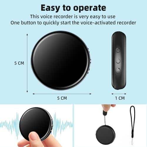 Mein Urteil über den 64GB Magnet Voice Recorder: Flexibel & Klar