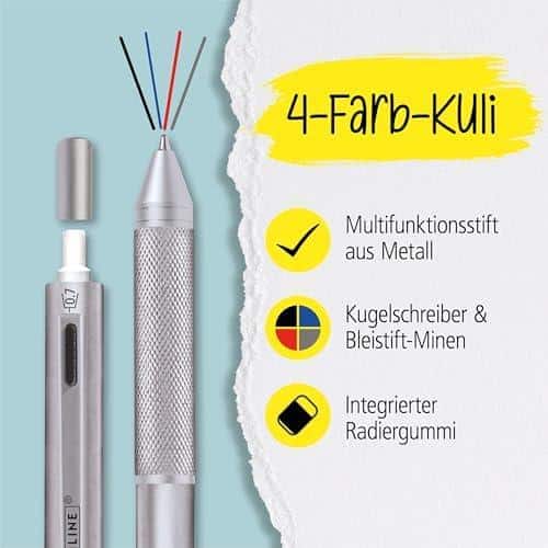 Mein Alleskönner für das Schriftstellerleben: Der 4-in-1 Multipen