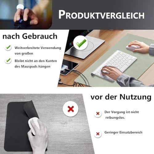 Mein neuer Schreibbegleiter: Schreibtischunterlage aus Leder